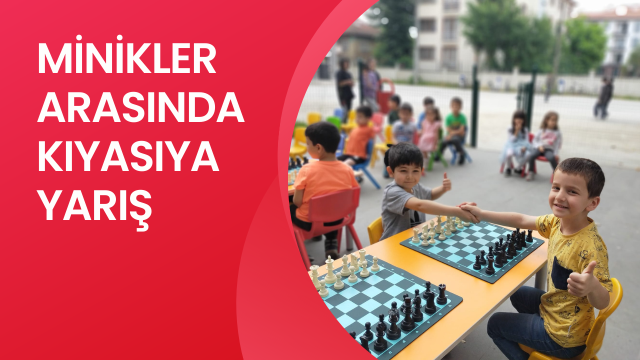 DÜZCE ANAOKULUNDA SANTRANÇ TURNUVASI DÜZENLENDİ