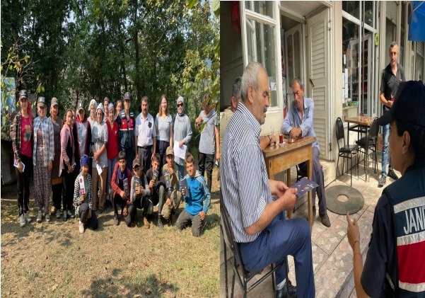 JANDARMADAN OKULLARA ZİYARET