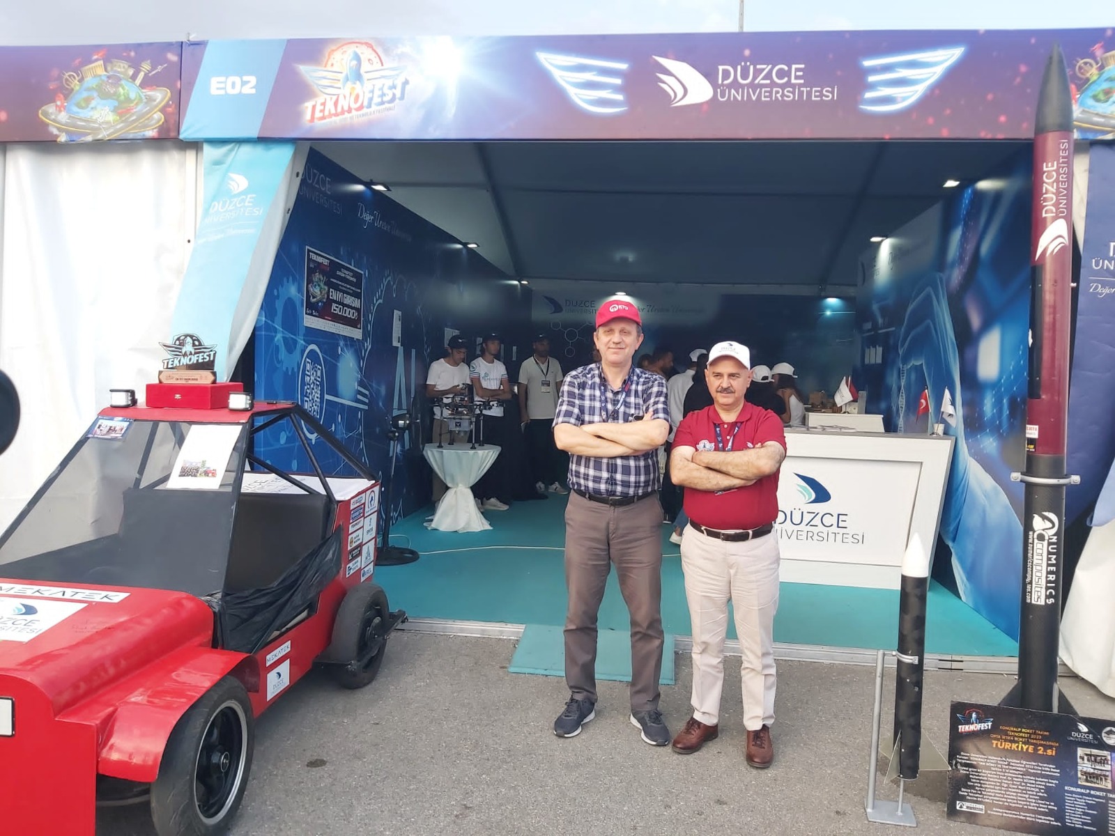 DÜZCE ÜNİVERSİTESİ TEKNOFEST’TE ADINDAN SÖZ ETTİRDİ