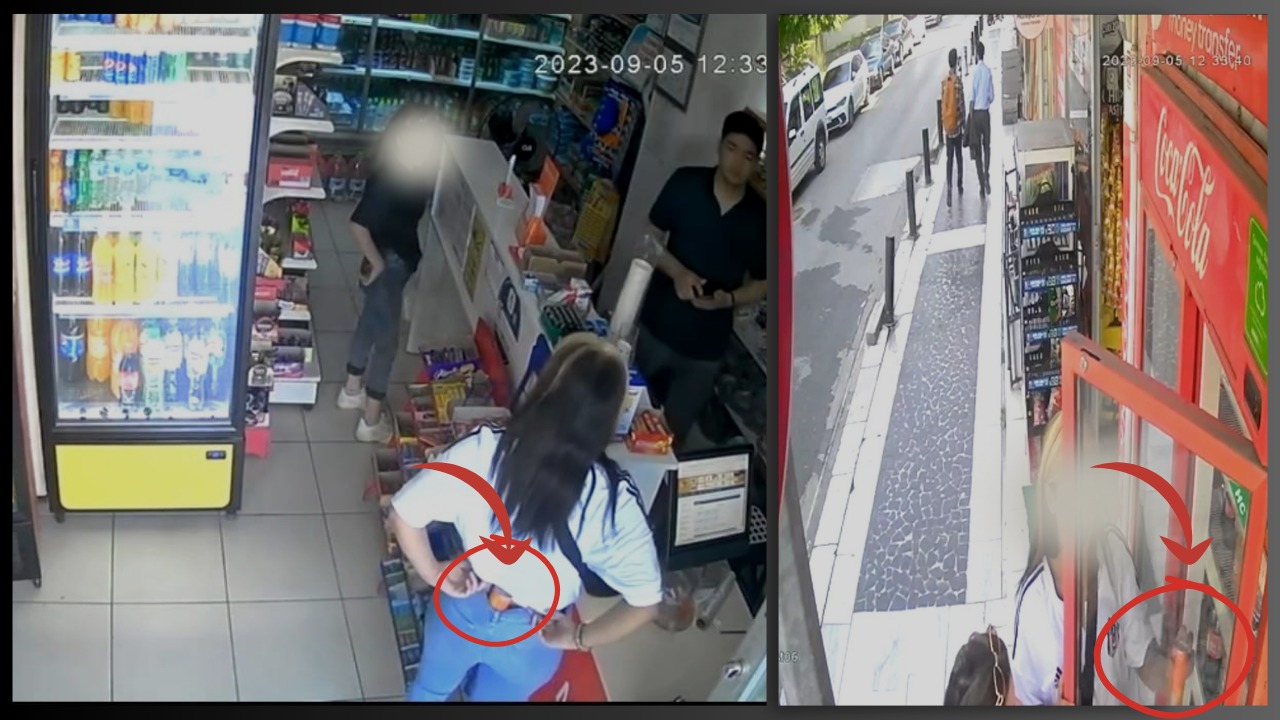 SIRAYLA İÇECEKLERİ DOLAPTAN ÇALDILAR