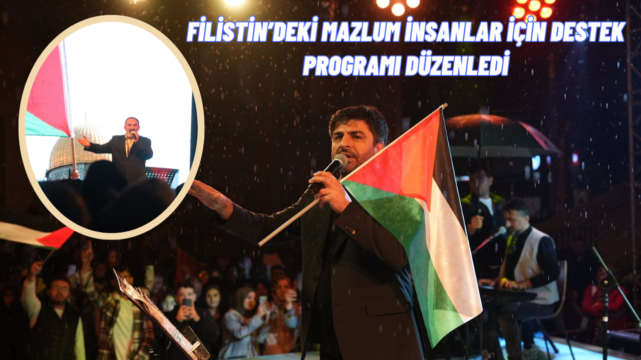 DÜZCE FİLİSTİN’İ UNUTMUYOR