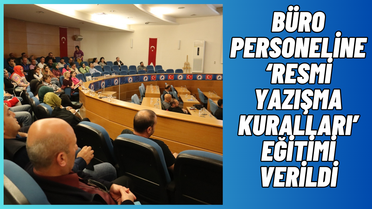 HİZMET İÇİ EĞİTİM PROGRAMLARI DEVAM EDİYOR