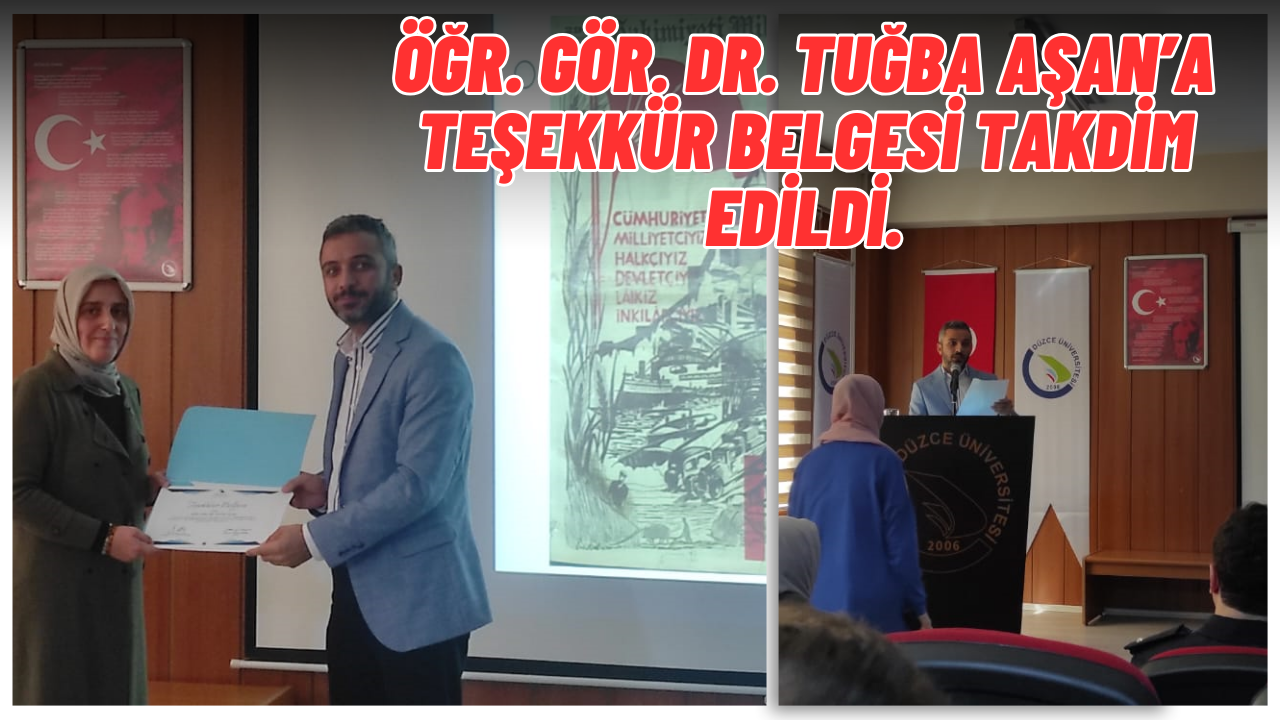 Dr. Engin Pak Cumayeri Meslek Yüksekokulu’nda 100. Yılında Cumhuriyet’i Anlamak Konferansı