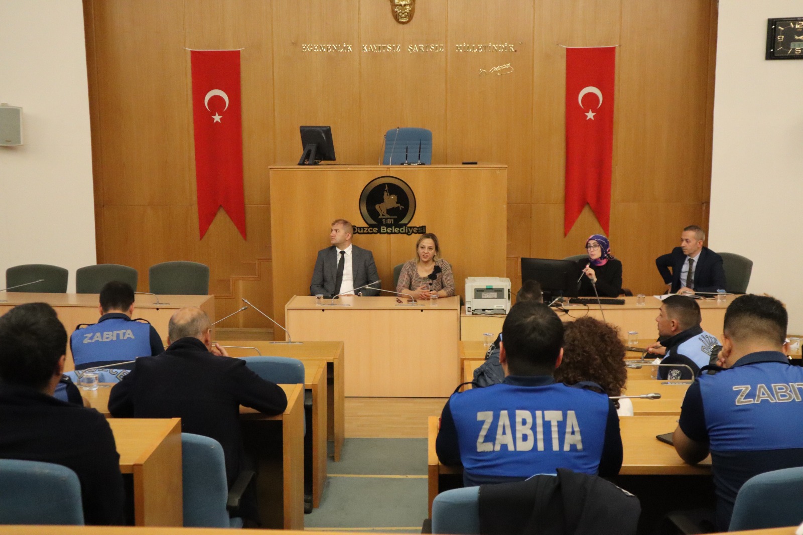 ZABITA PERSONELİ BİLGİLENDİRİLDİ