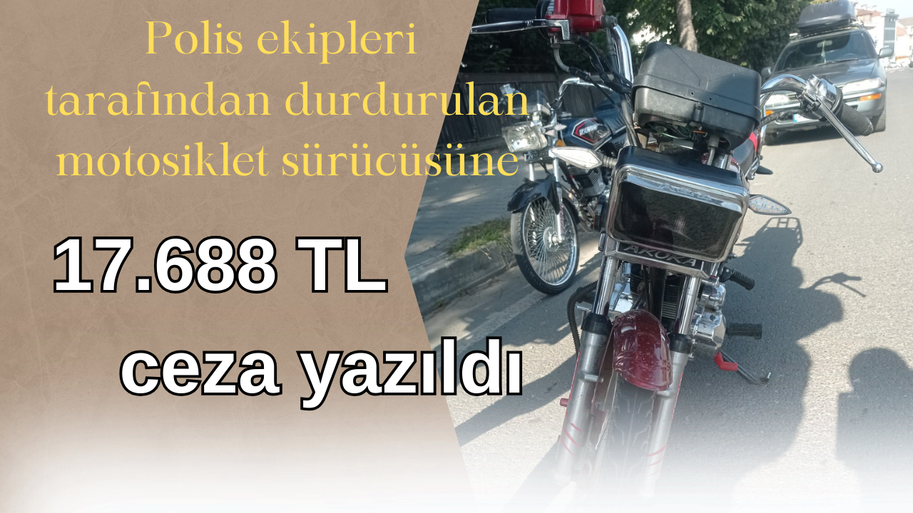 TEHLİKELİ HAREKETLERİNİ SOSYAL MEDYADA PAYLAŞIYORDU