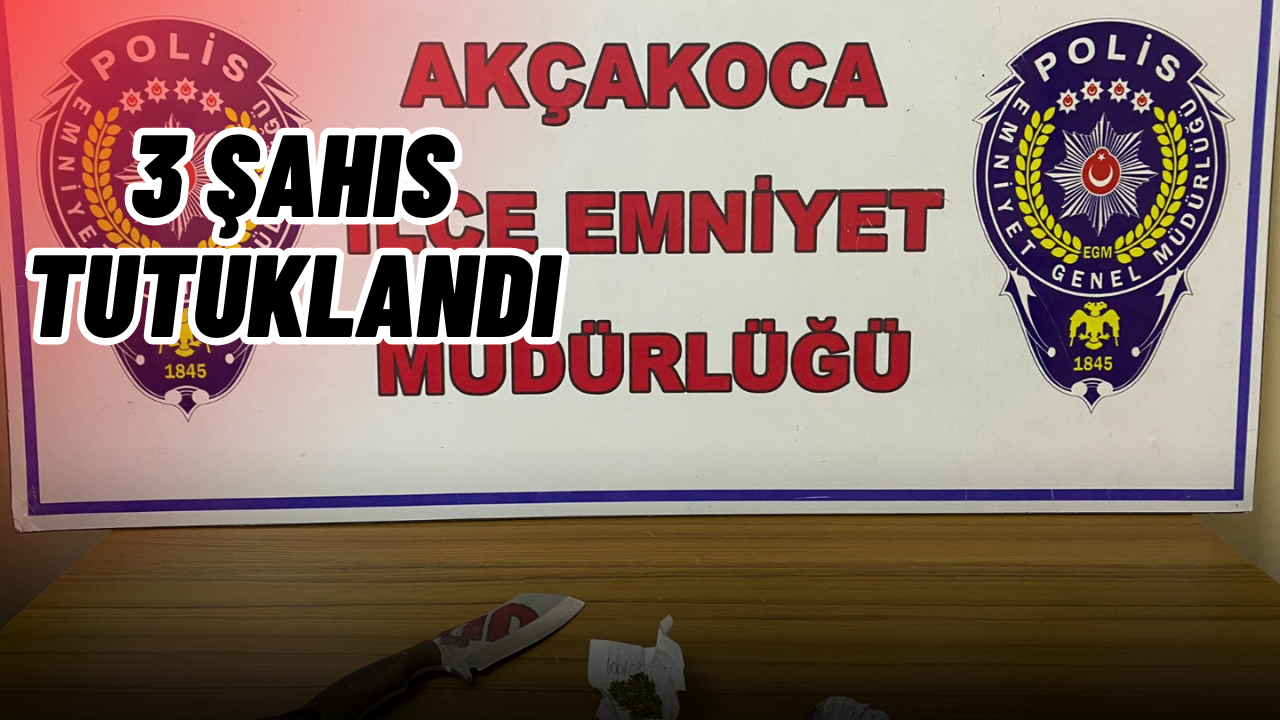 AKÇAKOCA POLİSİ SUÇ VE SUÇLUYA GEÇİT VERMİYOR