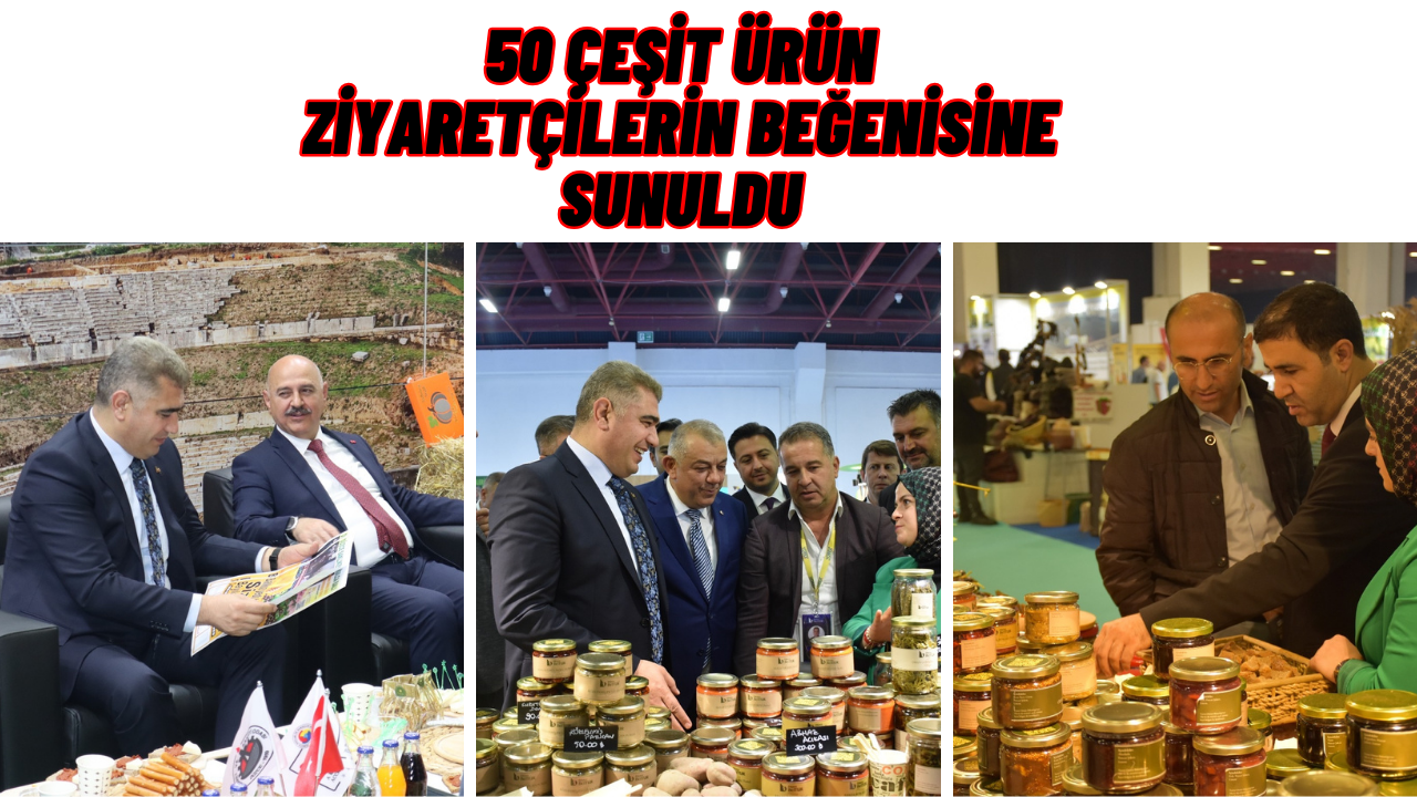 DÜZCE’NİN COĞRAFİ İŞARETLİ ÜRÜNLERİ FUARDA BÜYÜK İLGİ GÖRDÜ