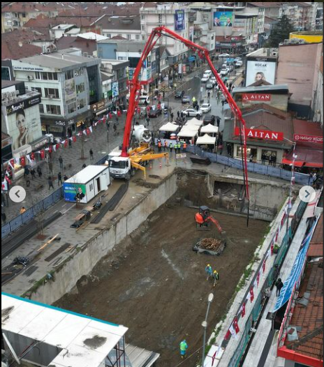 Düzce’de Zincirlikuyu İş Merkezinin Temeli Atıldı!