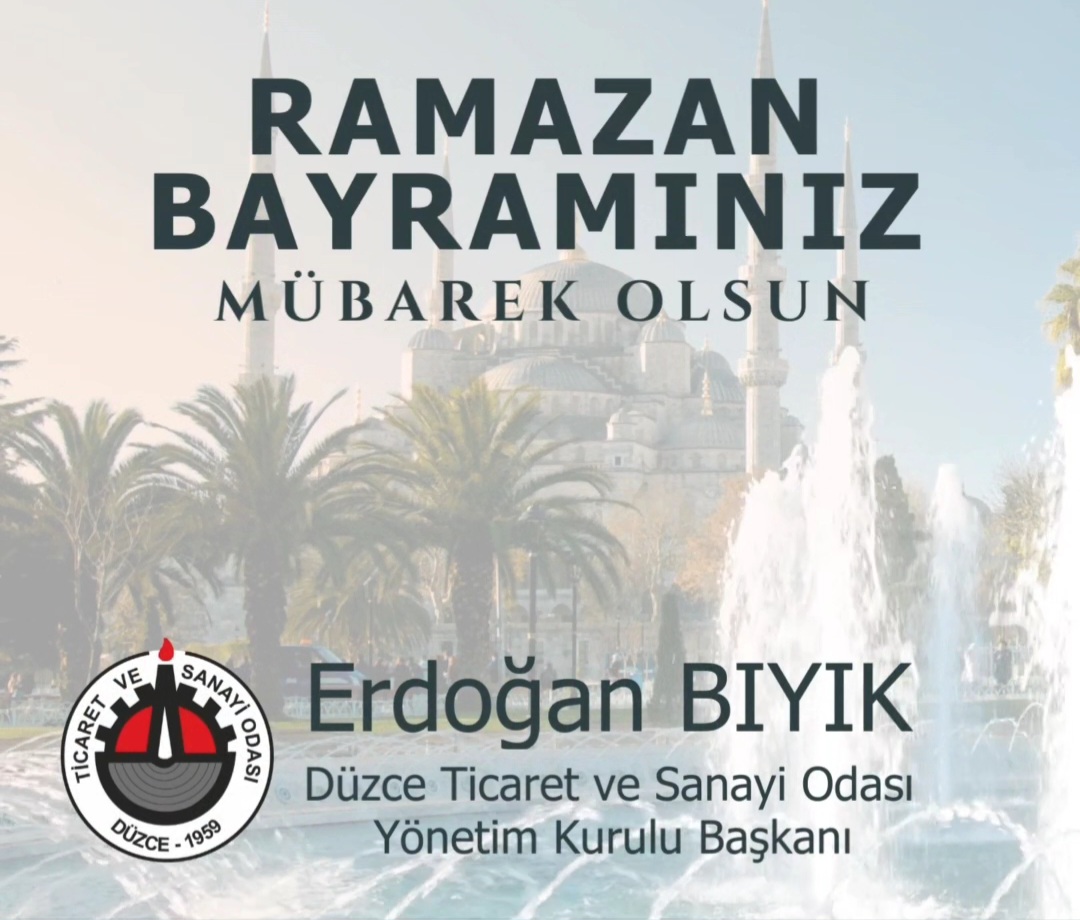 BAYRAMINIZ MÜBAREK OLSUN…