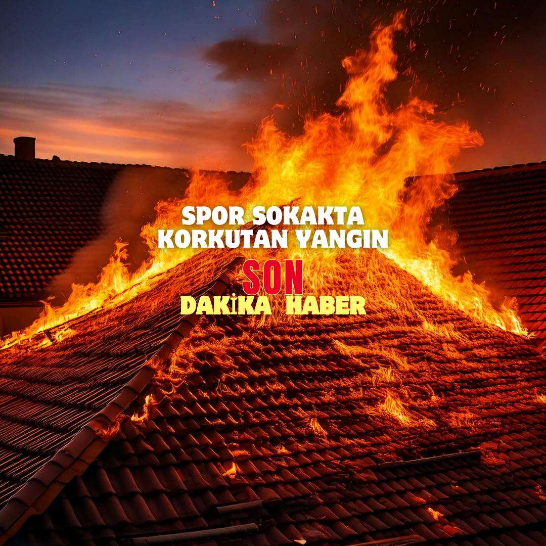 Düzce Spor Sokak’ta Çatı Katı Yangını, İtfaiye Facianın Önüne Geçti